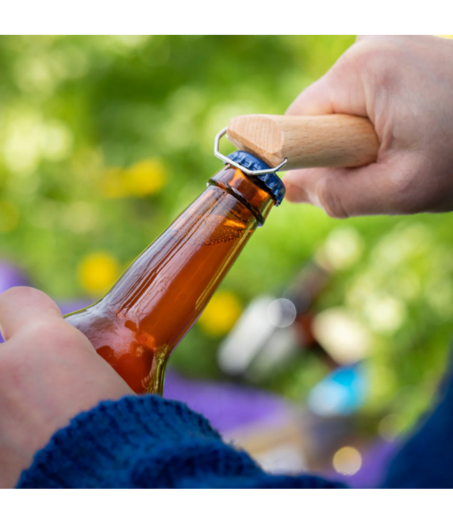 Opinel Opinel  No.10 Corkscrew Stainless Steel Folding Knife with Bottle Opener