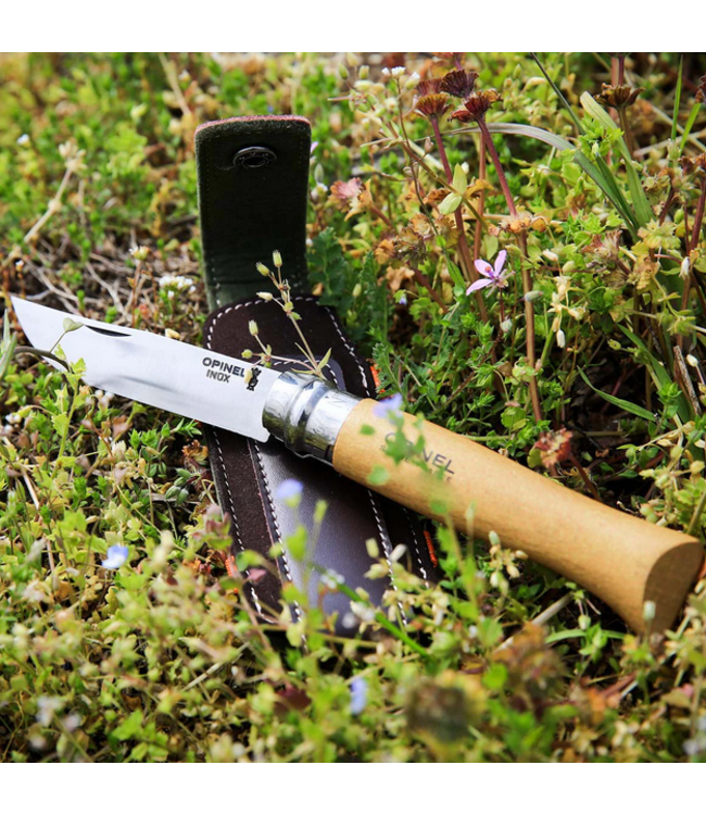 Opinel Opinel No.08 Stainless Steel Folding Knife with Sheath