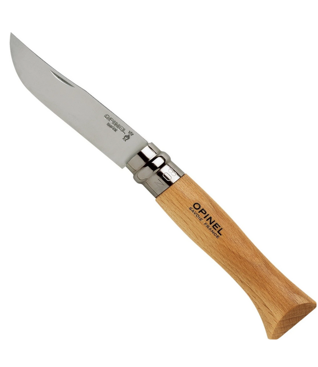 Opinel Opinel No.08 Stainless Steel Folding Knife with Sheath