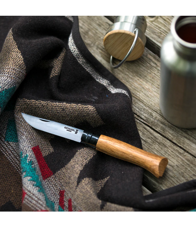 Opinel Opinel No.08 Black Oak Folding Knife