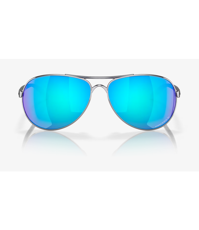 Oakley Oakley Feedback Polished Chrome W/Prism Sapphire Polarized Lens