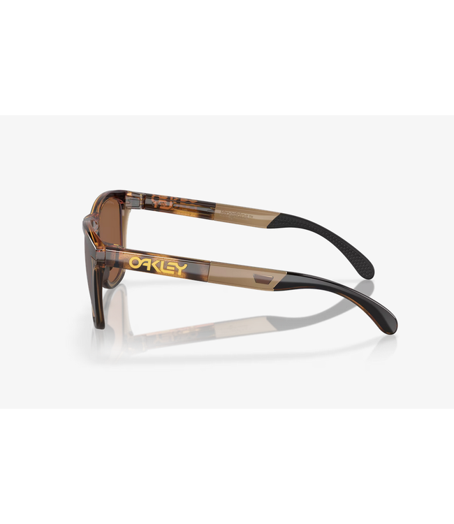 Oakley Oakley Frogskins Brown Tortise Brown Smoke w/Prism Tungsten Polarized Sunglasses