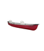 Pelican Pelican Canoe Explorer 14.6 DLX  - Burgundy Red / Tin Grey Folding Seat