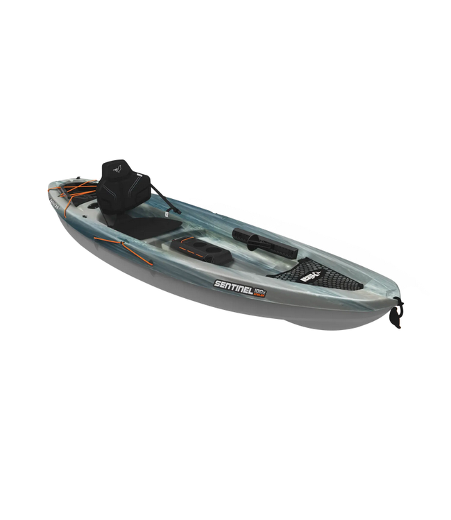Pelican Pelican Sentinel 100X Angler Kayak - Forest Mist / Magnetic Grey