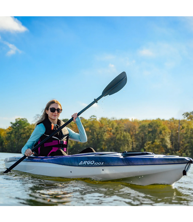 Pelican Pelican Argo 100X  EXO Sit-In Kayak  Amethyst / White