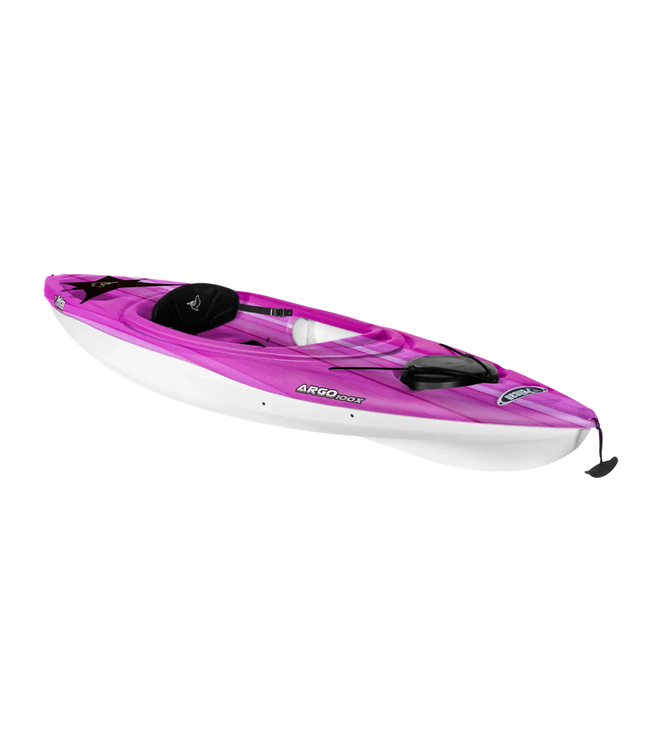 Pelican Pelican Argo 100X Sit-In Kayak Magenta / White