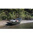 Scott Canoe Abitibi & co. - Scott Canoe - Fiberglass Bushman 14' Forest Green with Kevlar Skid Plates