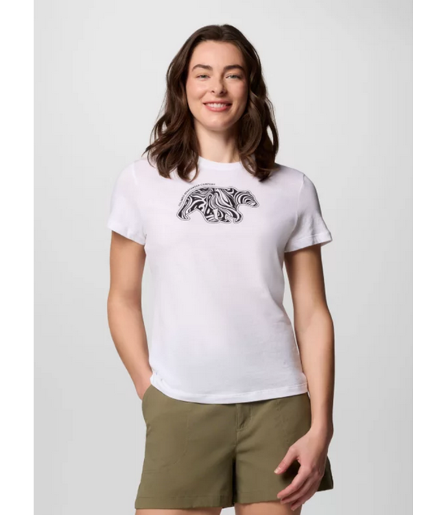 Columbia Columbia Women's Ruby Springs Graphic Fitted Short Sleeve Tee