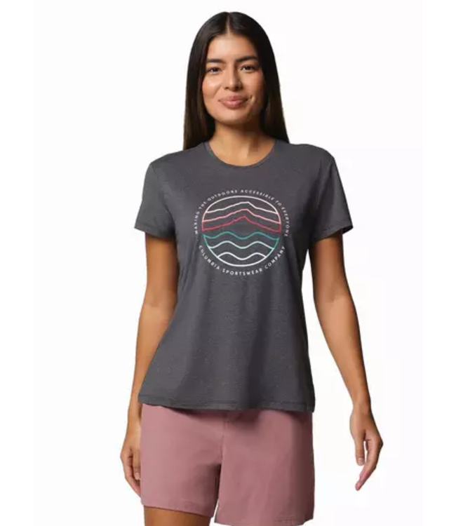 Columbia Columbia Women's Sloan Ridge Graphic Short Sleeve Tee