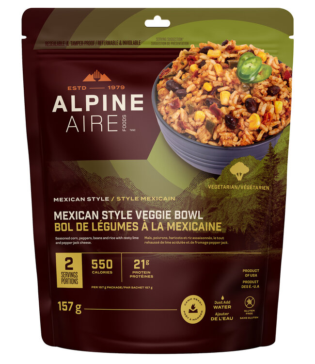 AlpineAire AlpineAire Mexican Style Veggie Bowl