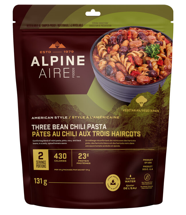 AlpineAire AlpineAire Three Bean Chili Pasta
