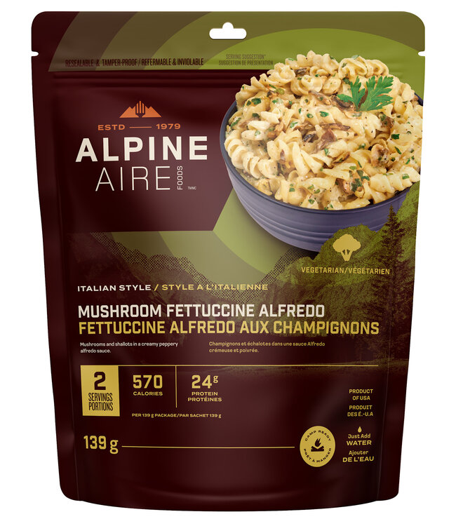 AlpineAire AlpineAire Wild Mushroom Fettuccine