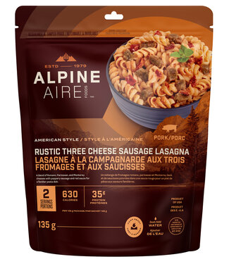 AlpineAire AlpineAire Rustice Three Cheese Sausage Lasagna