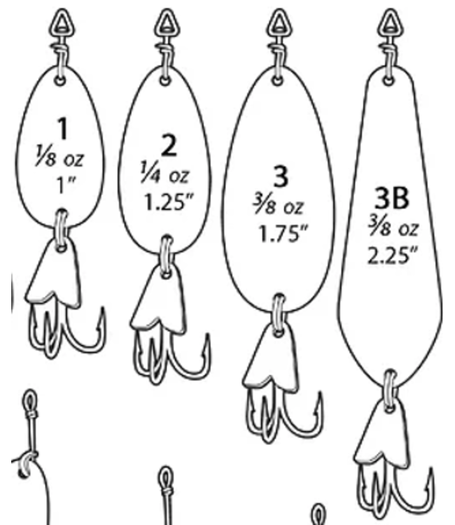 E.G.B. E.G.B. Blinker Spoon - Size 3B