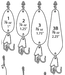 E.G.B. E.G.B. Blinker Spoon - Size 3B