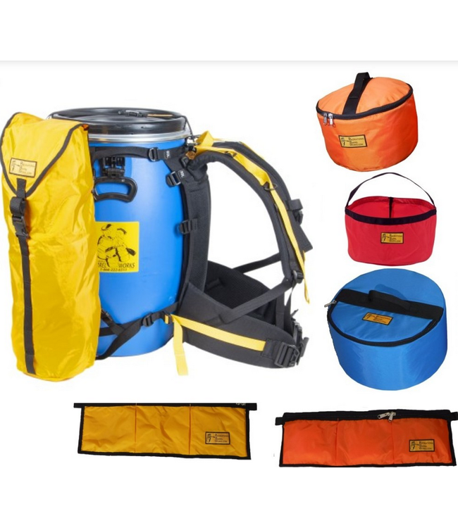Recreational Barrel Works Recreational Barrel Works - The Works 60L Barrel with Expedition Harness Package