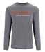 Simms Simms Men's Logo Longsleeve T-Shirt
