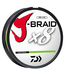 Daiwa Daiwa J-Braid x8 Chartreuse - 150m