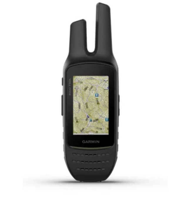 Garmin Garmin Rino 750t 2-Way Radio/GPS Navigator with Touchscreen and TOPO Mapping - 5 watt
