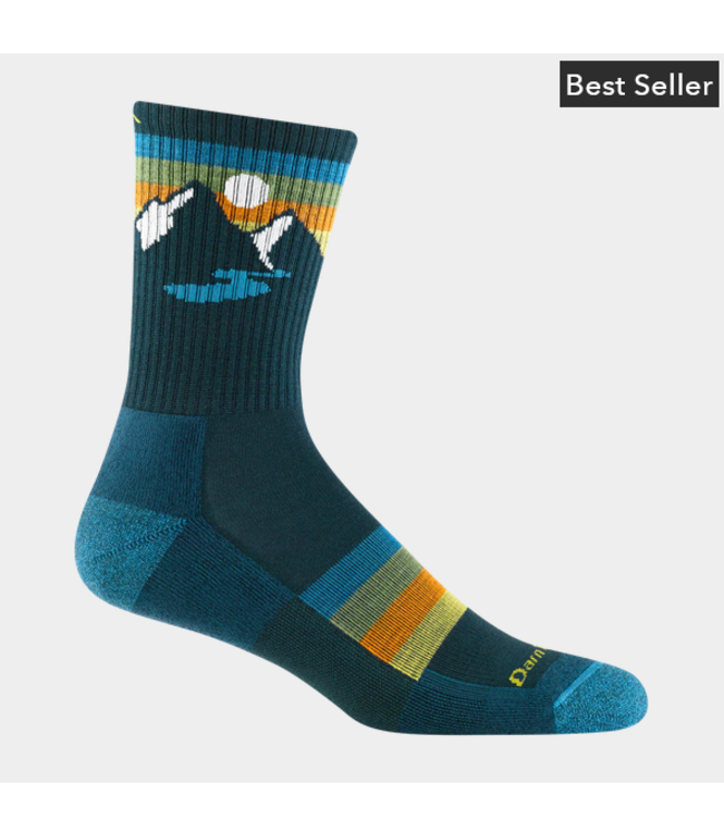 Darn Tough Darn Tough Men's Sunset Ridge Micro Crew Lightweight Hiking Sock - 1997M