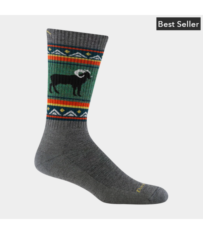 Darn Tough Darn Tough Men's VanGrizzle Midweight Cusion Hiking Sock - 1980M