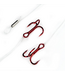 Gamakatsu Gamakatsu Treble Stinger - Coated Wire Pearl Red 2.5"
