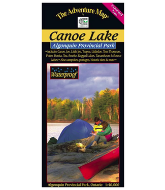 Chrismar Adventure Map by CHRISMAR - Canoe Lake - Algonquin Provincial Park