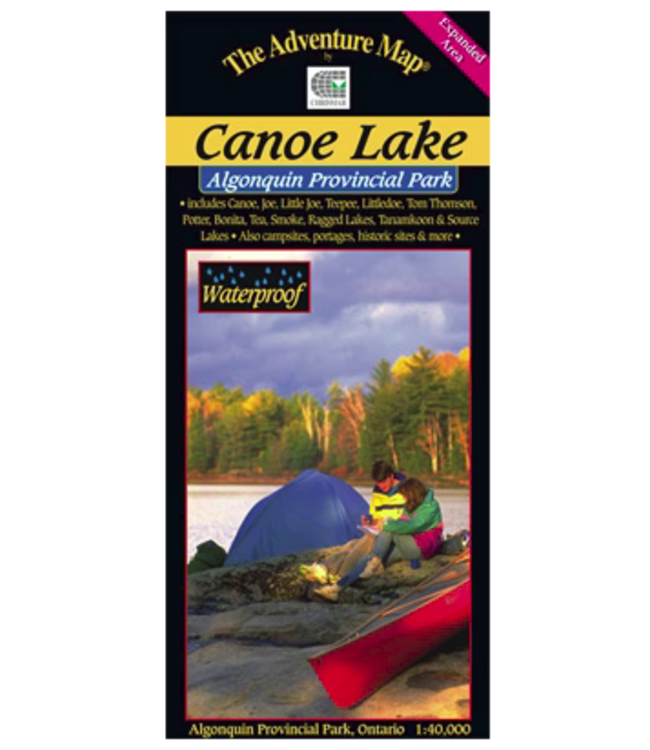 Chrismar Adventure Map by CHRISMAR - Canoe Lake - Algonquin Provincial Park