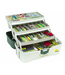 Plano Plano 3 Tray Tackle Box w/dual Top Access - Green/Off White