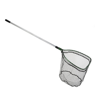 Beckman Beckman Coated Landing Net - 18" x 22" x 12" Deep with 4' to 8' Extendable Handle