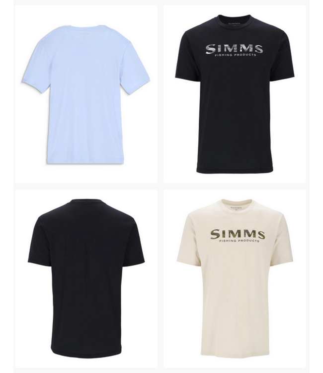 Simms Simms Men's Shroud Fill Logo T-Shirt