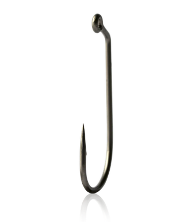 Mustad Mustad Heritage Fly Nymph Jig Hook, 1XH, Forged, 60 degree Eye - TitanX ( 25 pk) J60AP-TX