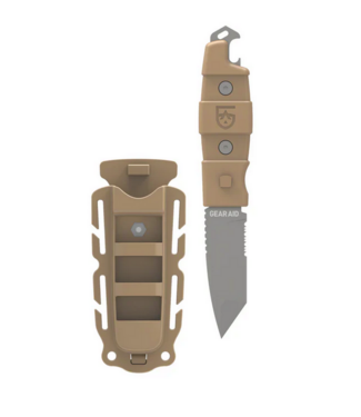 Red Pine Gear Aid Kotu Tanto Knife - Coyote