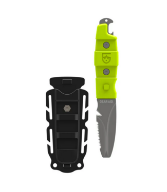 Red Pine Copy of Gear Aid Akua Blunt Tip Knife - Black