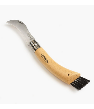 Opinel Opinel No.08 Stainless Steel Mushroom Knife- Beechwood Handle