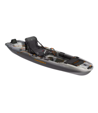 Pelican Pelican Catch Mode110 Fishing Kayak - Granite/Magnetic Grey w Transom