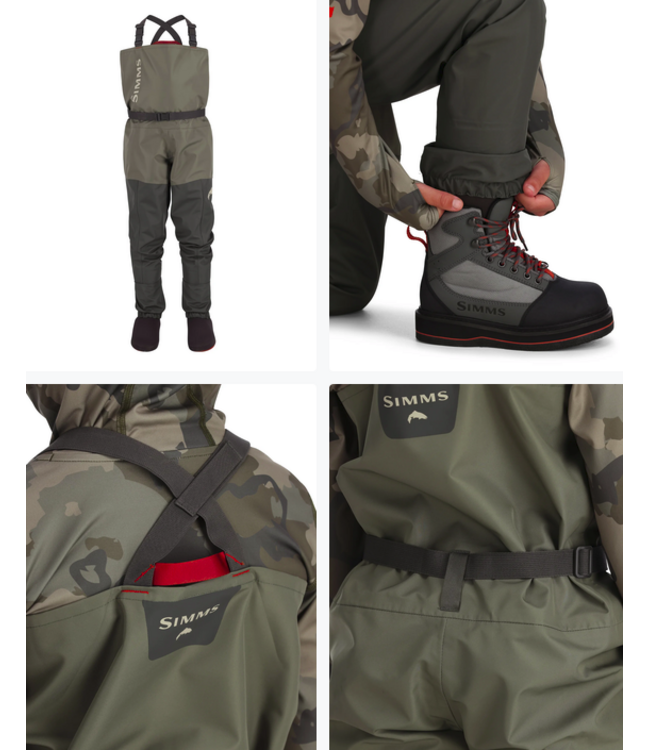 Simms Simms Kid's Tributary Stockingfoot Wader