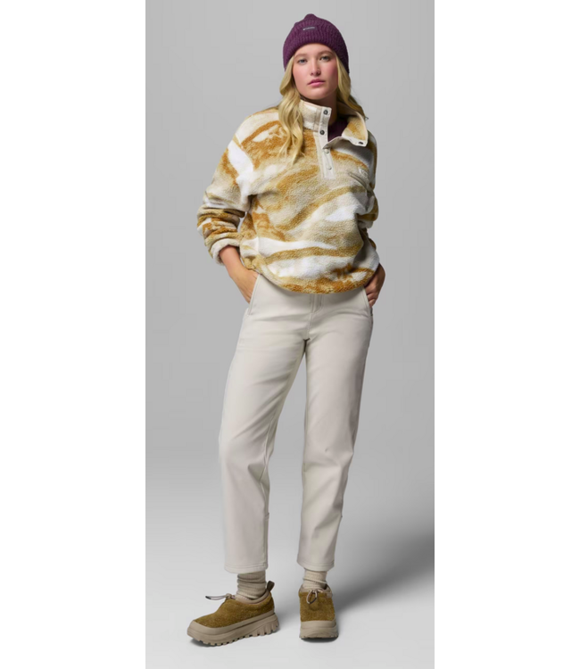 Columbia Columbia Women's Helvetia II Printed Cropped Half Snap Fleece Pullover