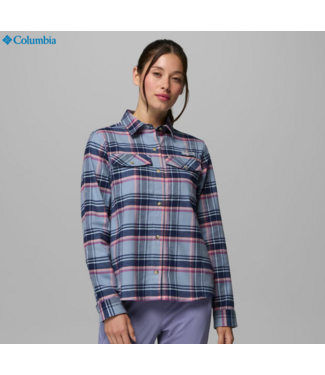 Columbia Columbia Women's PFG Topwater Tech Flannel Long Sleeve Shirt