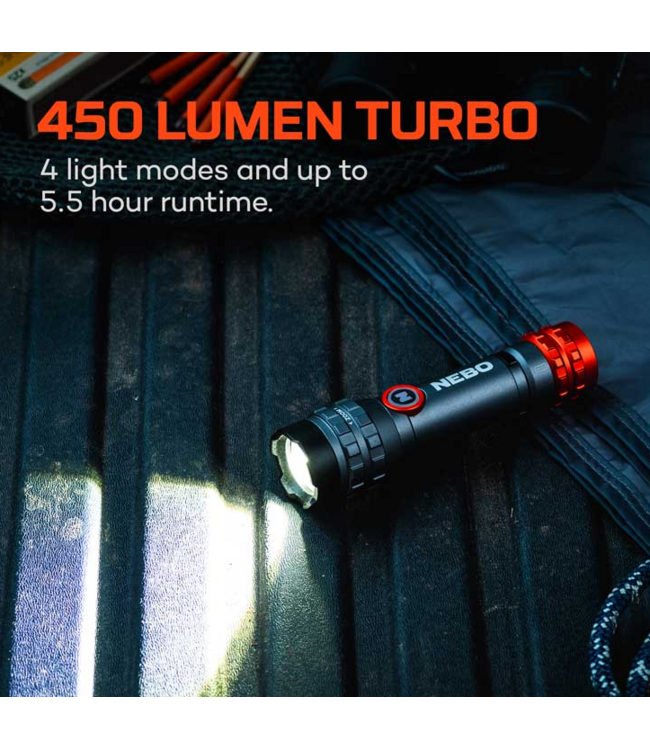 Nebo NEBO Davinci 450 Lumen Flex Flashlight