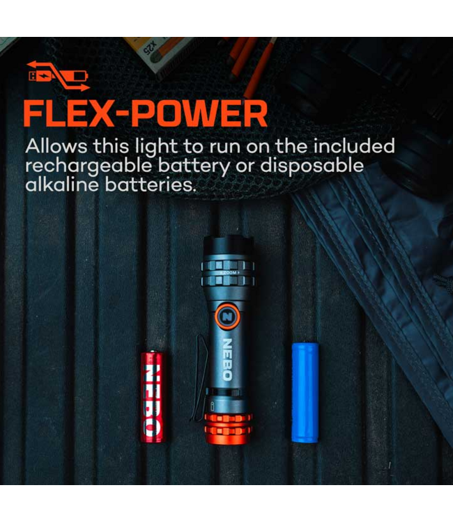 Nebo NEBO Davinci 450 Lumen Flex Flashlight
