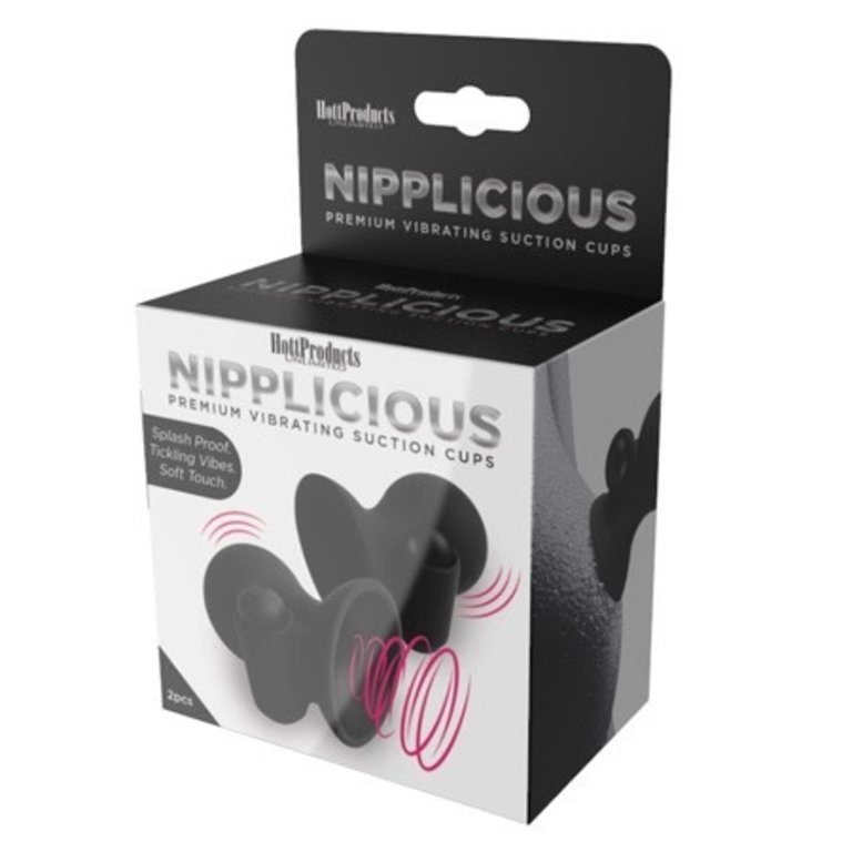 HOTT PRODUCTS NIPPLICIOUS PREMIUM VIBRATING SUCTION CUPS