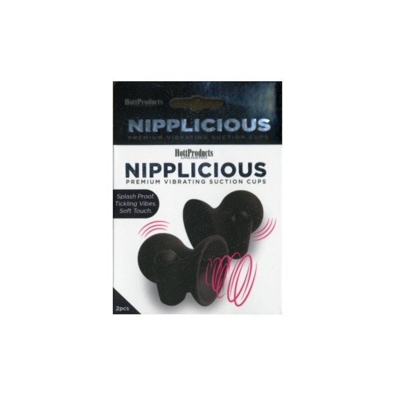 HOTT PRODUCTS NIPPLICIOUS PREMIUM VIBRATING SUCTION CUPS
