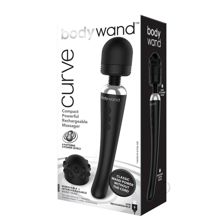 BODYWAND BODYWAND CURVE RECHARGABLE BLK