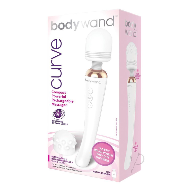 BODYWAND BODYWAND CURVE RECHARGABLE PNK