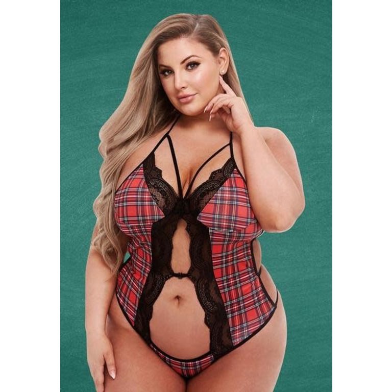 TEACHER'S PET SCHOOLGIRL PEEK-A-BOO TEDDY PLUS