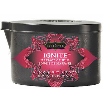 KAMA SUTRA STRAWBERRY DREAMS CANDLE 6 OZ