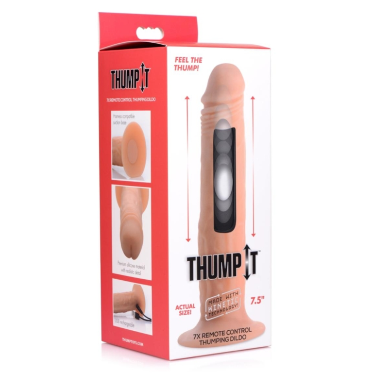 XR BRANDS THUMPING REMOTE DONG