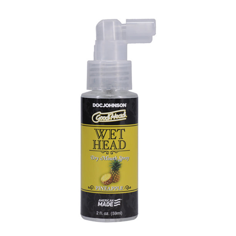 DOC JOHNSON GOODHEAD WET HEAD DRY MOUTH SPRAY PINEAPPLE 2 OZ