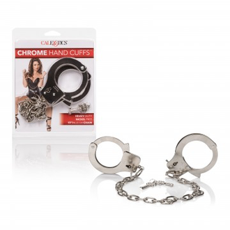 CALIFORNIA EXOTIC CHROME HANDCUFFS